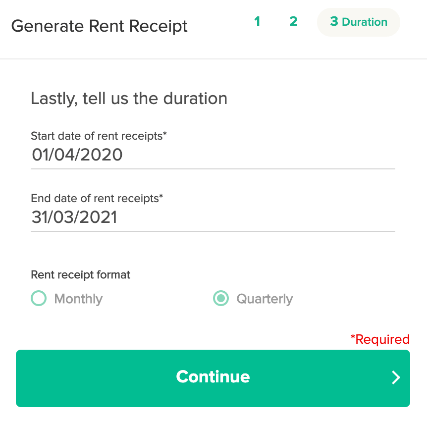 etmoney rent receipt genrator step2
